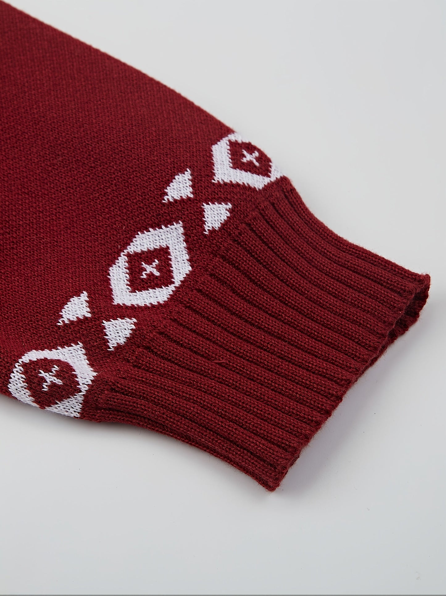 Cardigan para hombre estilo nórdico con motivo de reno para el invierno, casual y festivo