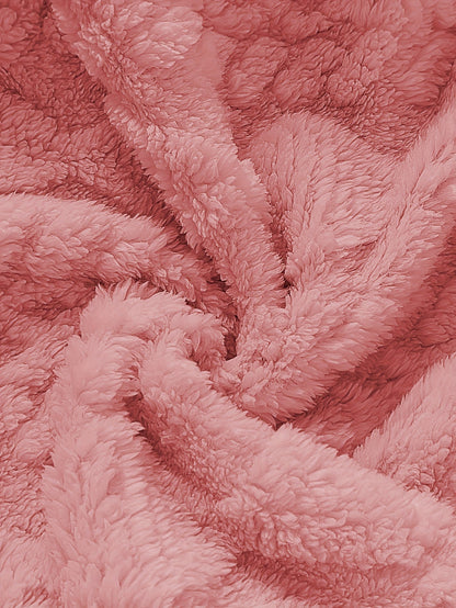 Gilet sans manches à capuche doux texture chevronné couleur crème