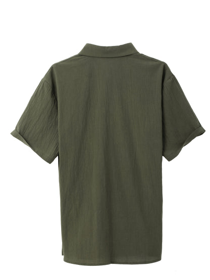 Men's Casual Short-Sleeve Shirt – Urban Summer Style