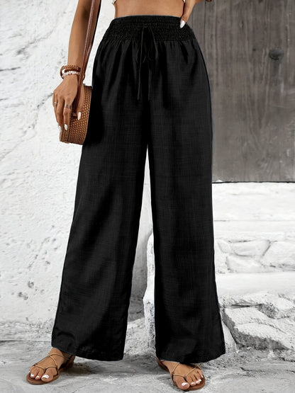 Pantalón ancho para mujer estilo casual elegante para salidas y ocio