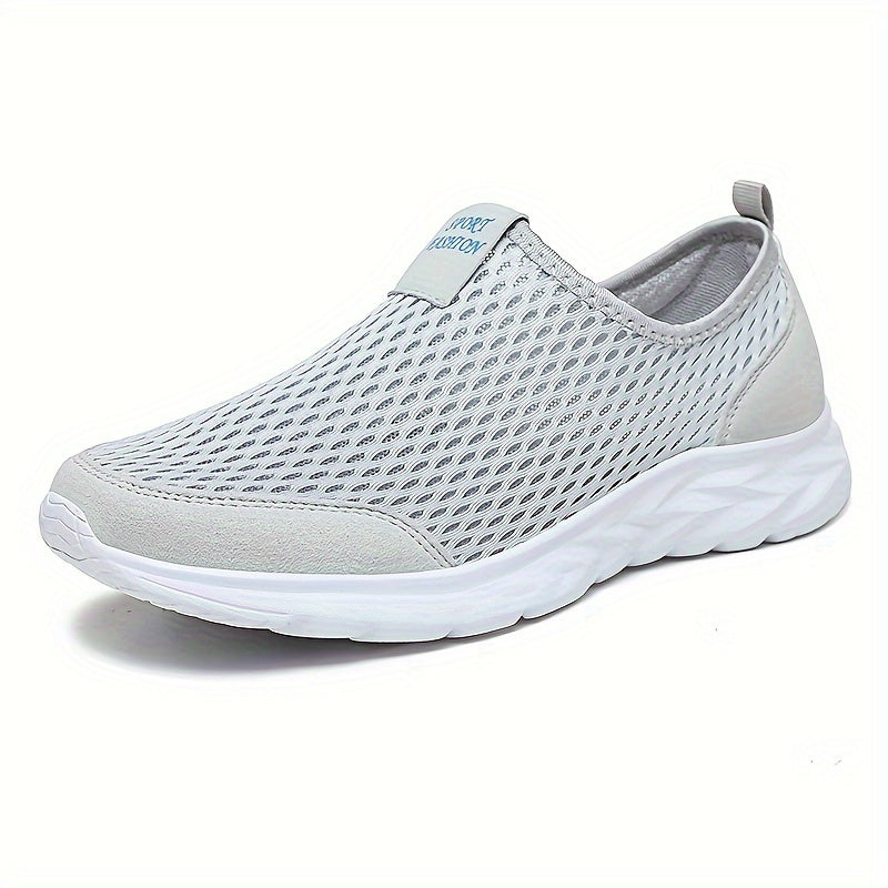 Zapatos deportivos casuales para hombre sin cordones - Estilo transpirable para caminar y entrenar