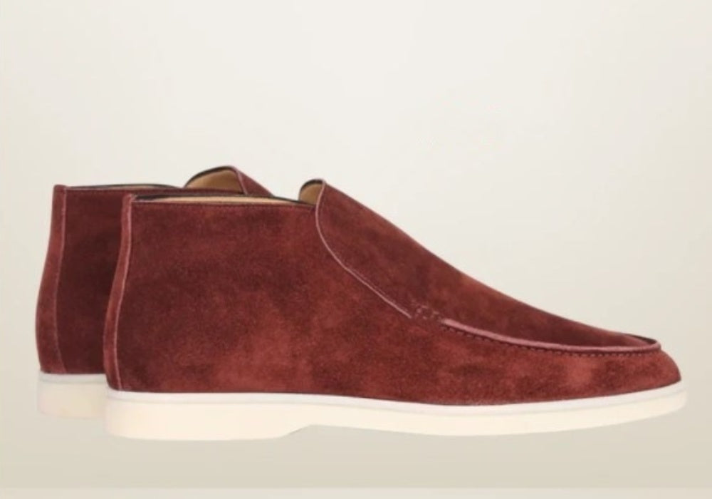 Gary – Mocasines Retro con Tobillo Plano