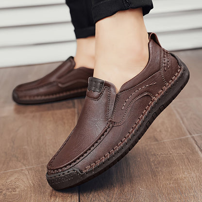 Legere Herren-Mokassins im englischen Stil – bequeme Slipper für die Stadt