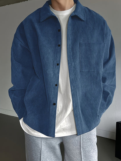 Herre Skjortebluse Casual Stil til Daglig Brug
