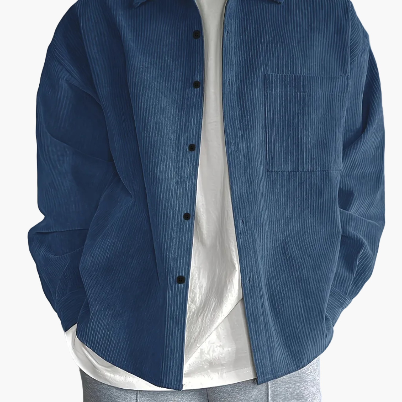 Herre Skjortebluse Casual Stil til Daglig Brug