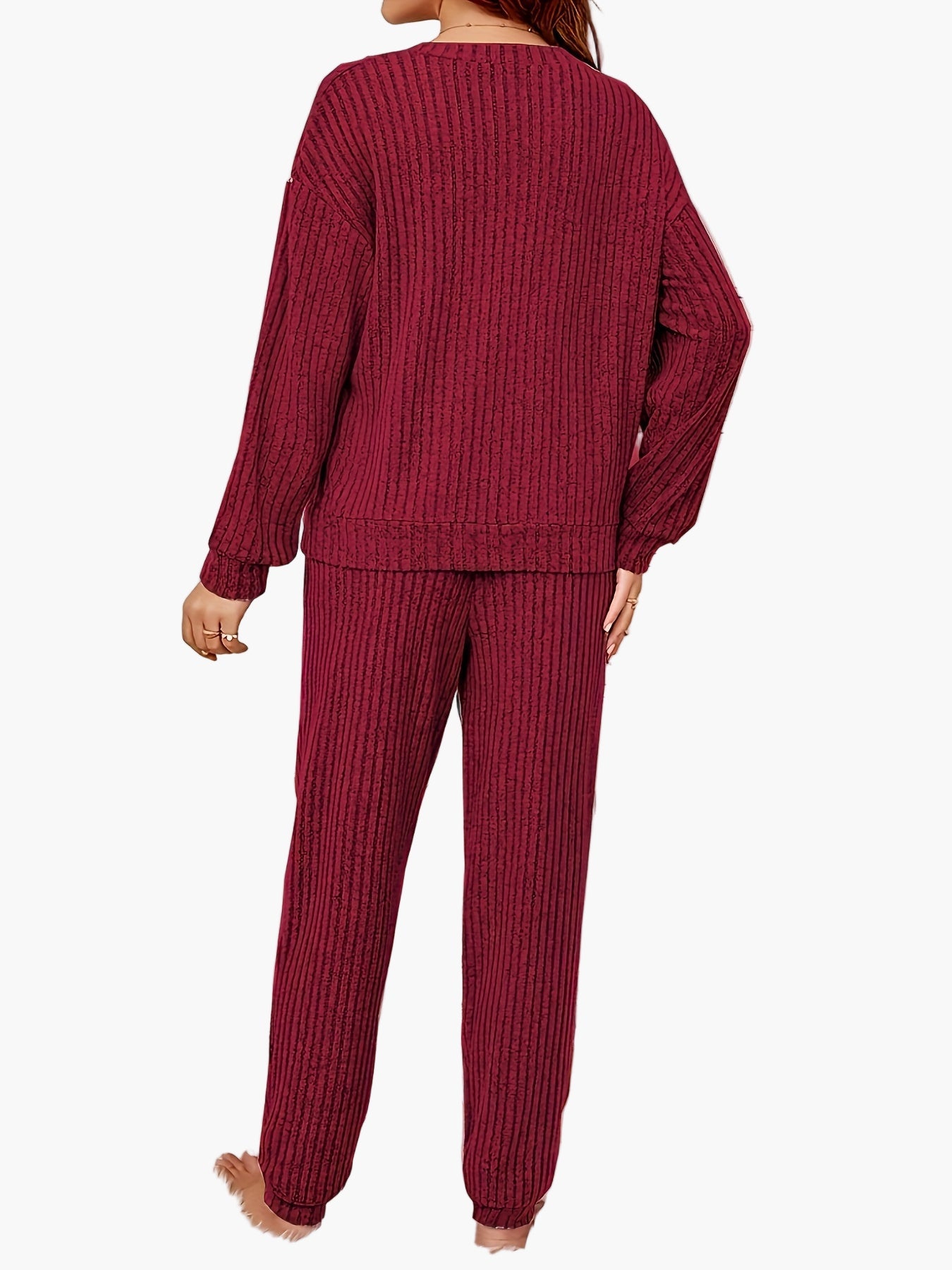 Pigiama Donna Set Loungewear Casual Stile Cocooning per Relax e Casa