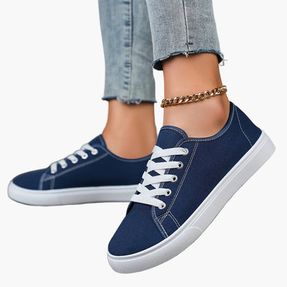 Baskets basses décontractées pour femme style urbain polyvalent