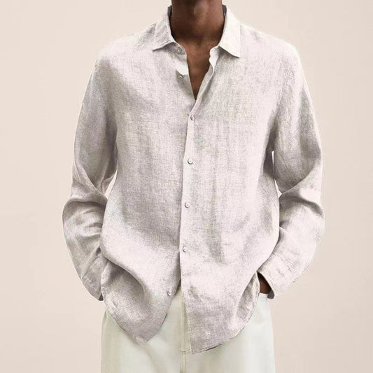 Camicia uomo casual elegante stile informale per uso quotidiano e ufficio