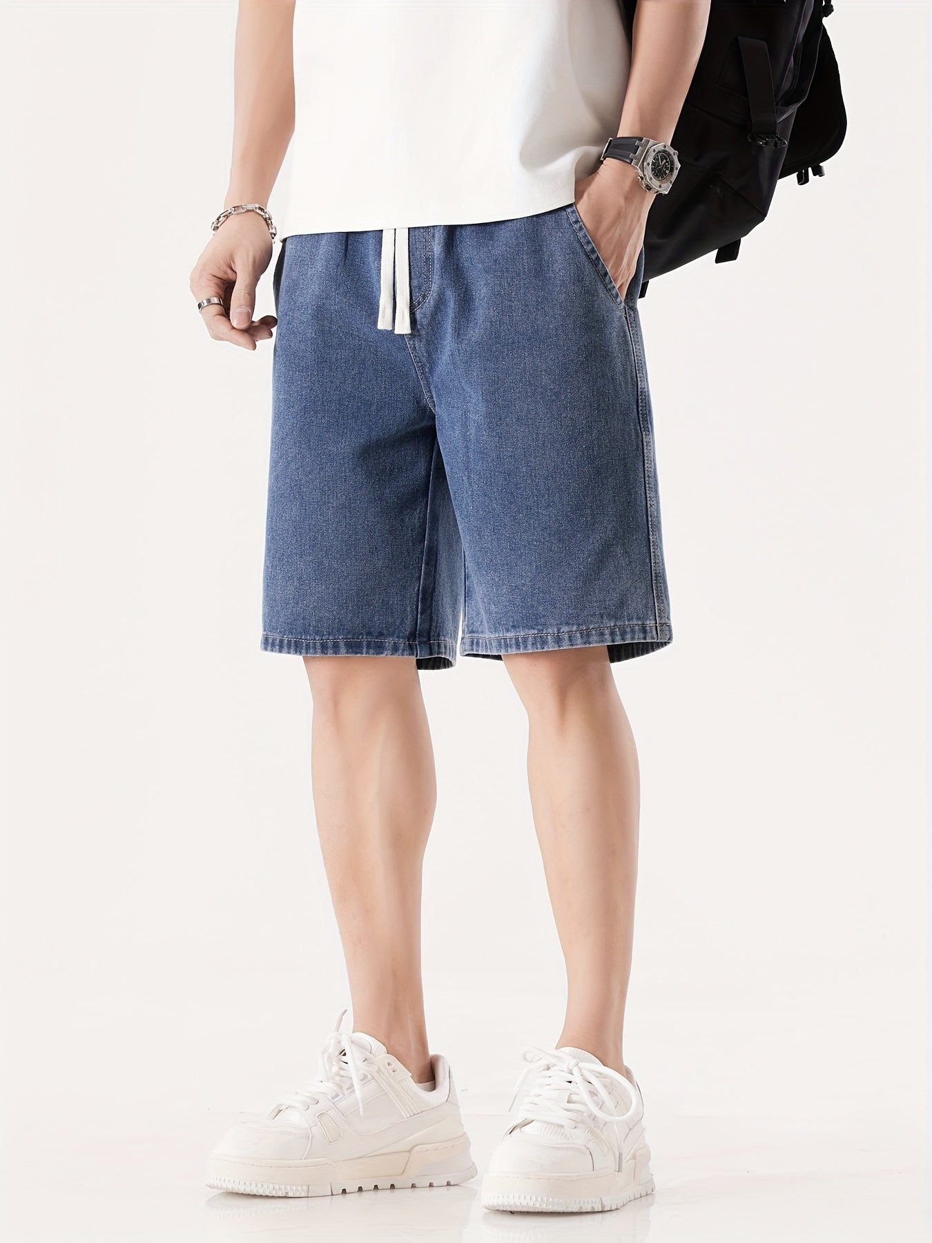 Short ampio casual da uomo stile urbano uso quotidiano