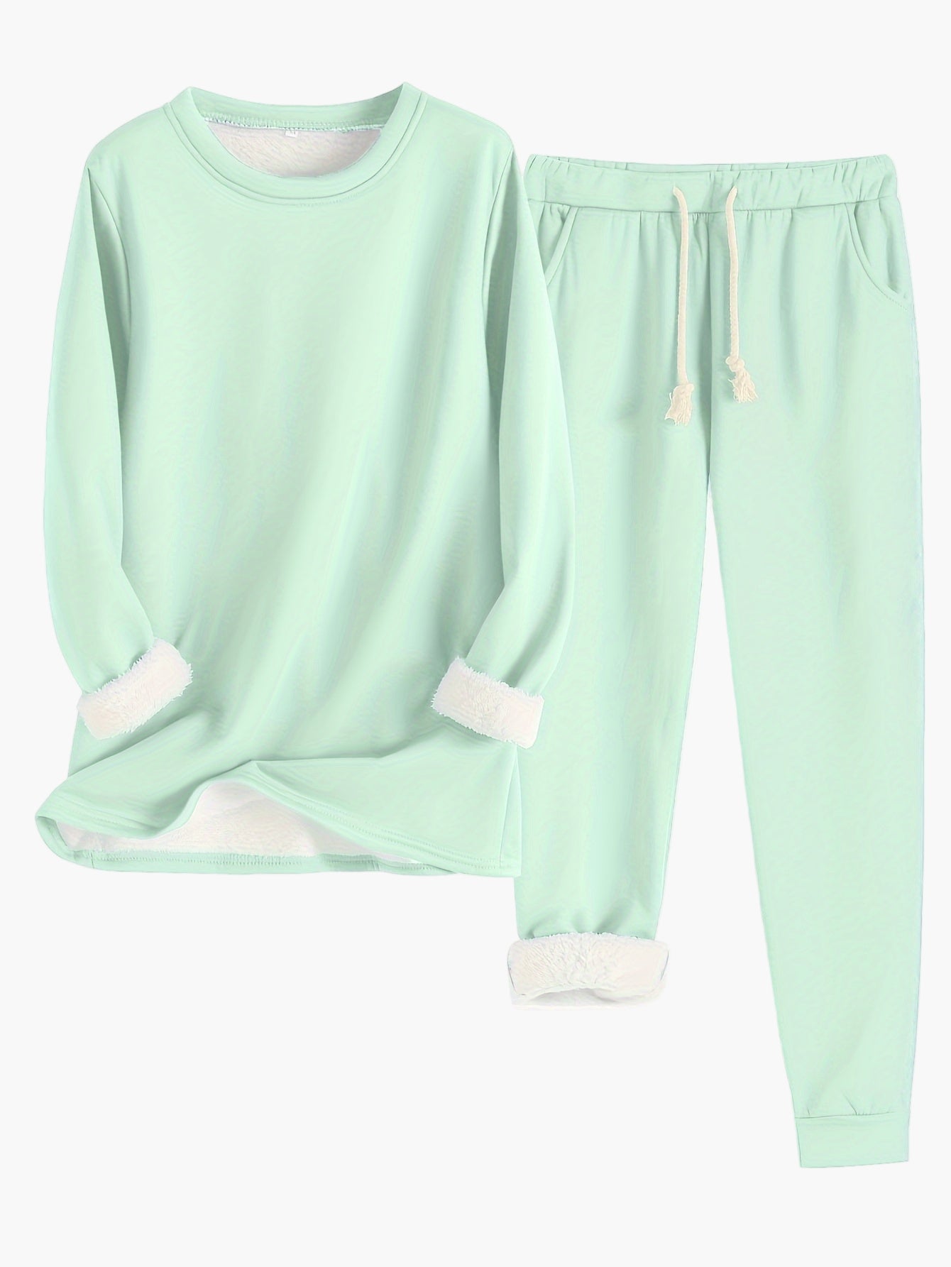 Pyjama Femme Ensemble Deux Pièces Style Décontracté Pour Détente et Maison