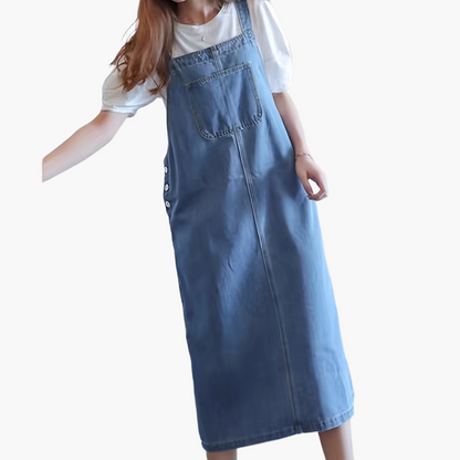 Casual overall dress for women, modern style for daily wear