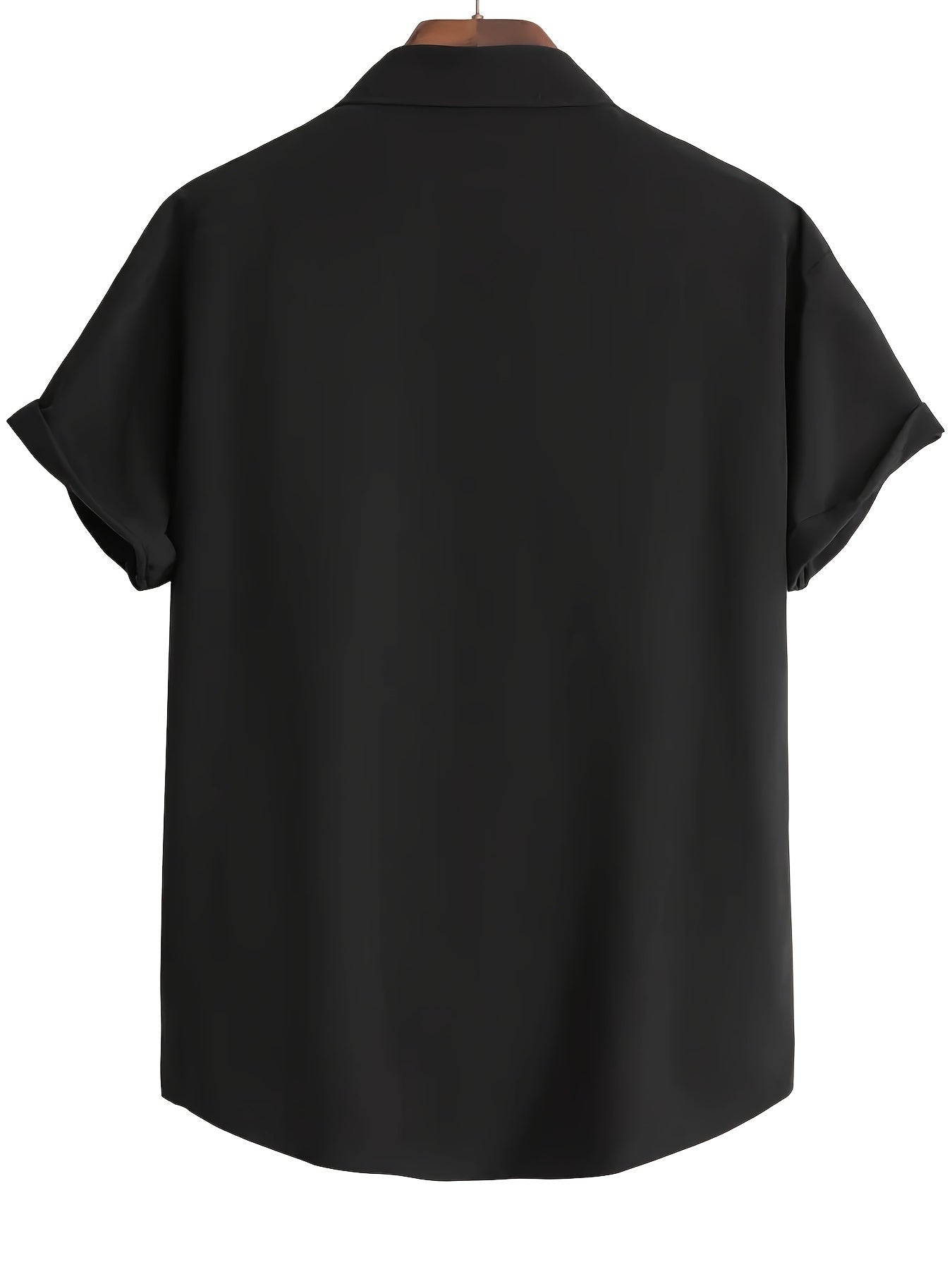 Casual kortærmet skjorte til mænd - elegant stil, ideel til sommeren