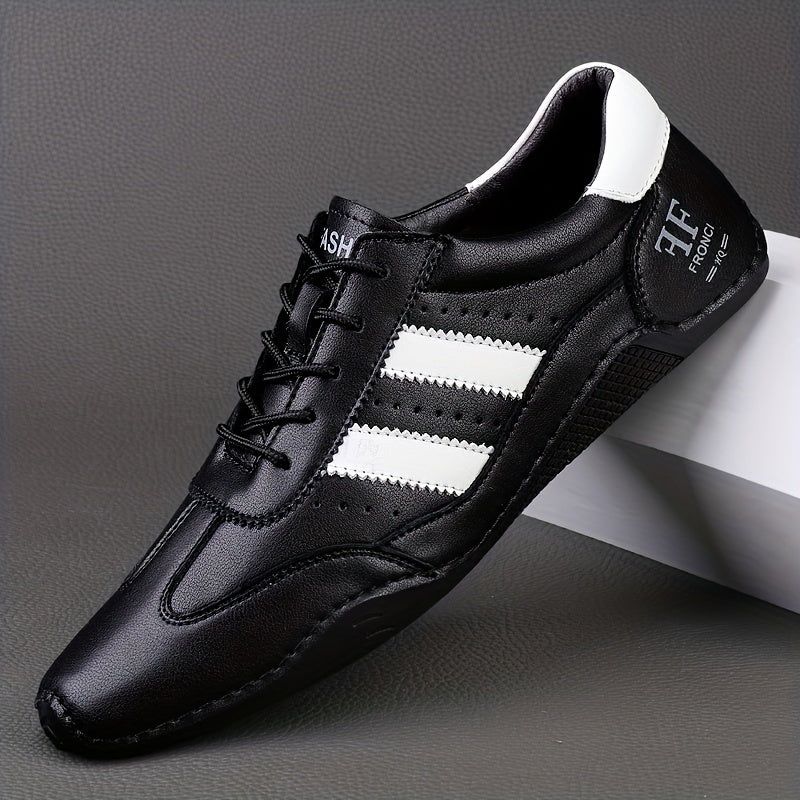 Sneakers décontractées homme style urbain à lacets pour loisirs et ville