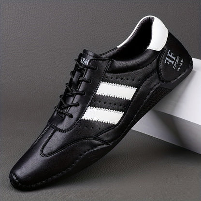Sneakers décontractées homme style urbain à lacets pour loisirs et ville