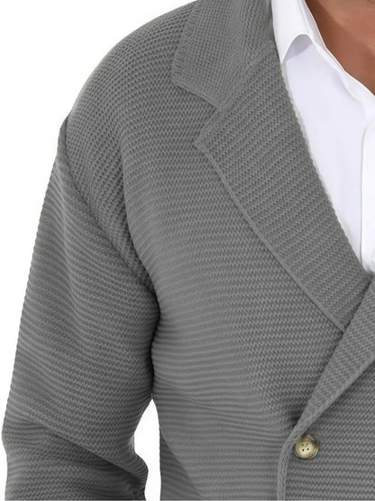 Men's casual double-breasted blazer jacket for all occasions