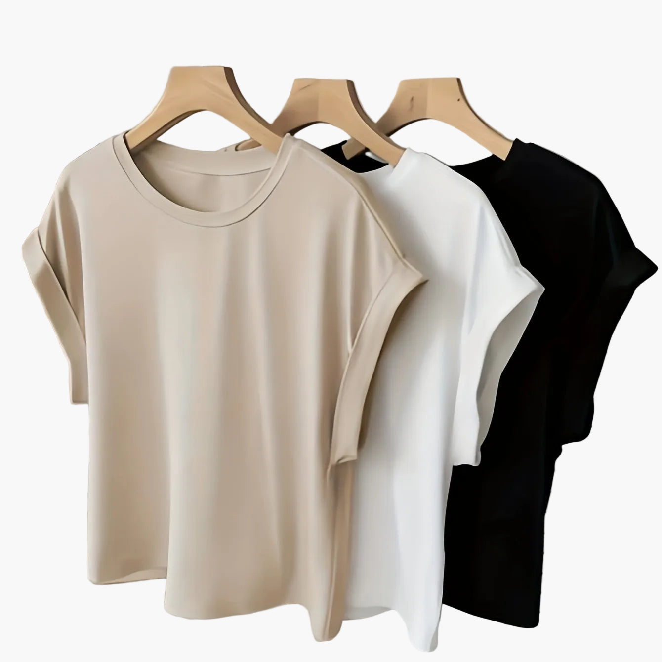 T-shirt basique manches courtes femme style décontracté chic