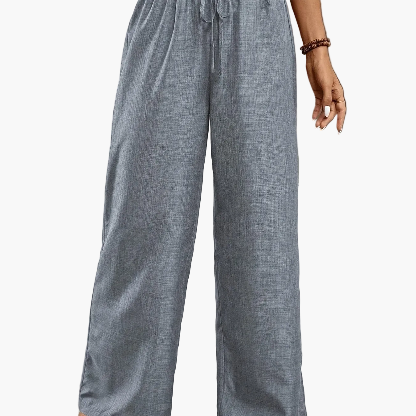 Pantalón ancho para mujer estilo casual elegante para salidas y ocio
