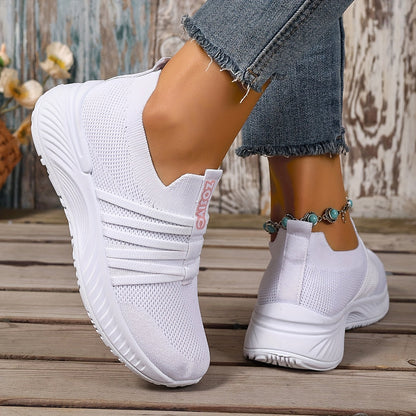 Zapatillas Slip-On Casual para Mujer Estilo Deportivo Urbano