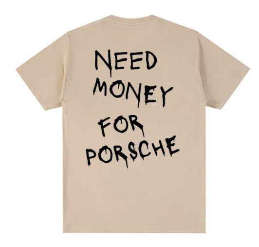 T-shirt homme imprimé message humoristique streetwear – Style urbain décontracté