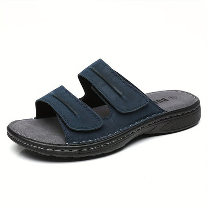 Sandales confort pour homme à enfiler, style décontracté, idéales pour tous les jours