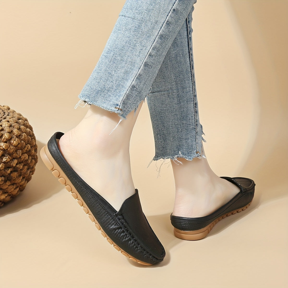 Casual mocassins dames preppy stijl voor dagelijks gebruik