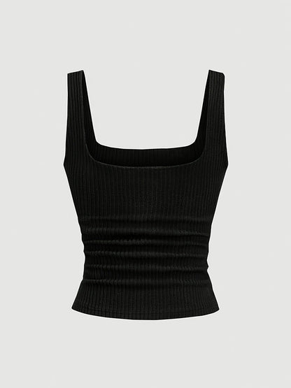 Débardeur Femme Sans Manches Style Moderne Casual Chic
