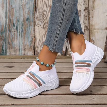 Zapatillas Slip-On Casual para Mujer Estilo Deportivo Urbano