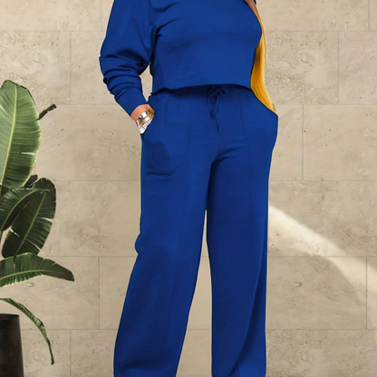 Women’s Cropped Top Lounge Set