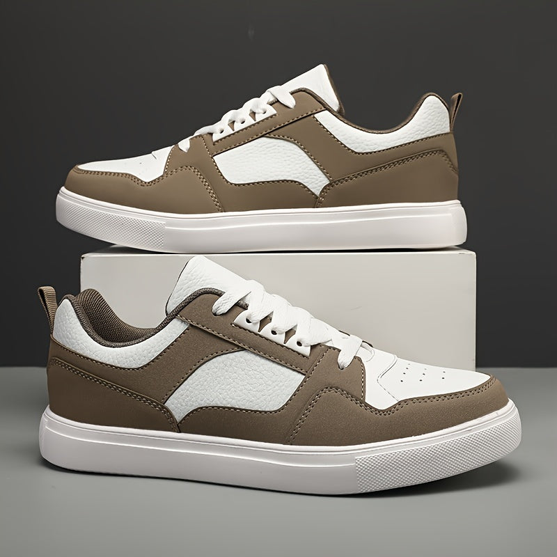 Baskets décontractées style preppy pour homme – sneakers basses universelles pour tous les jours