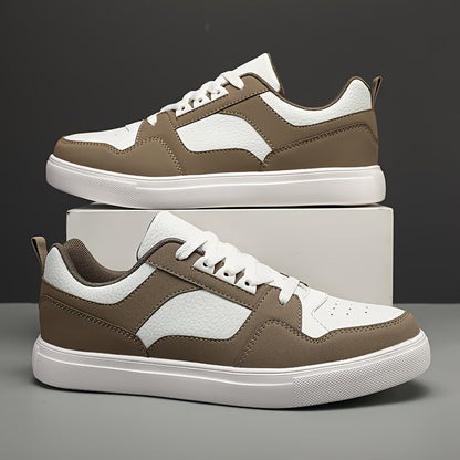 Baskets décontractées style preppy pour homme – sneakers basses universelles pour tous les jours