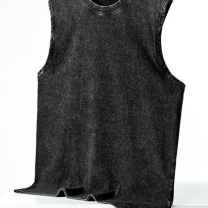 Débardeur sans manches tendance homme style urbain imprimé graphique