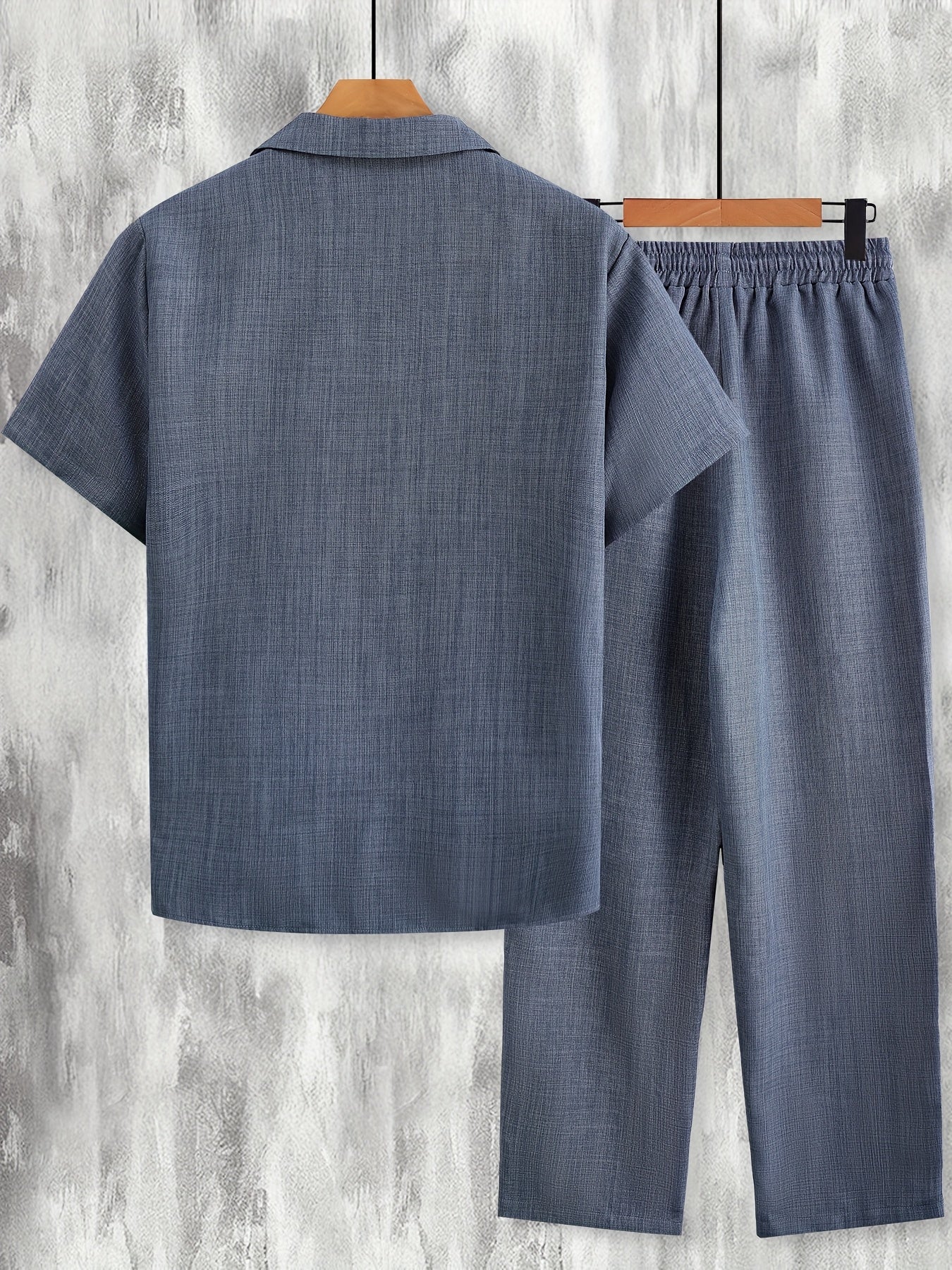Men's Casual Short-Sleeve Set – Modern Style Perfect for Any Occasion