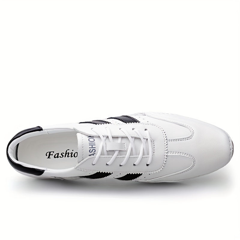 Sneakers décontractées homme style urbain à lacets pour loisirs et ville