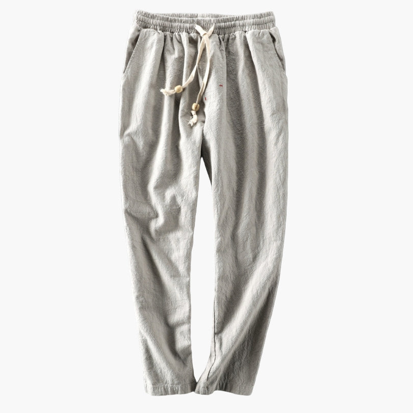 Herrenhose im japanischen urbanen Stil – Gerade, vielseitige Passform