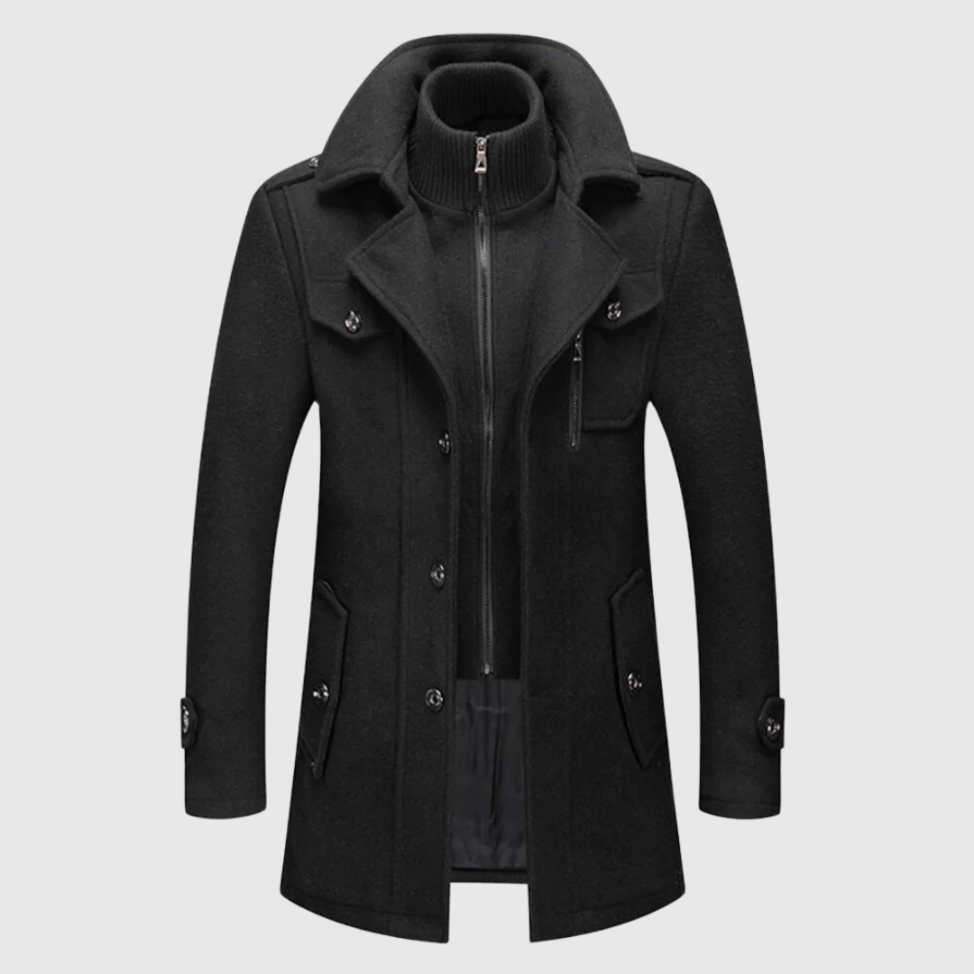 Klassieke trenchcoat voor heren