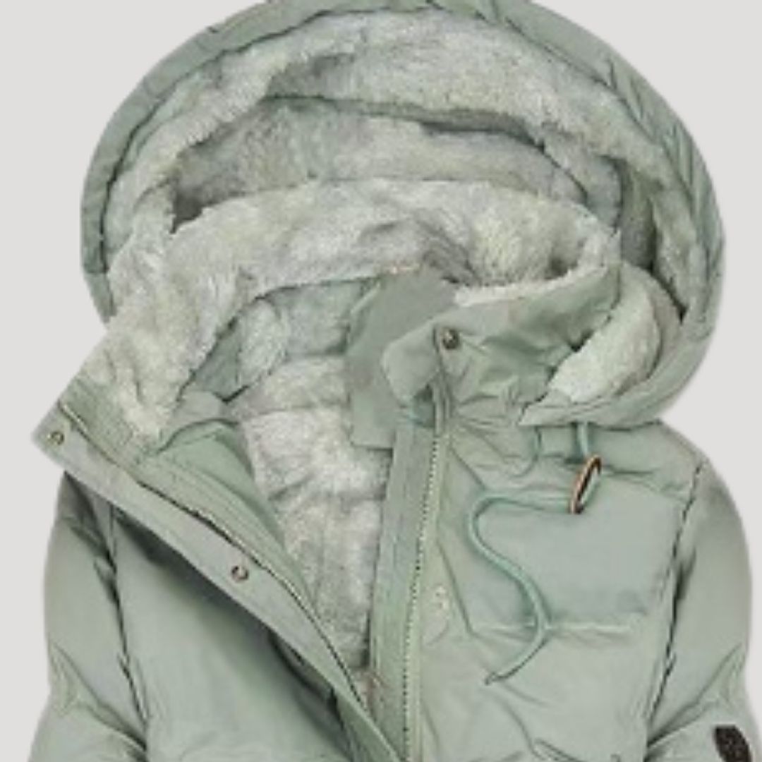 Lange Dameswinterjas Elegant met Kap en Warme Voering - Ideaal voor Dagelijks Gebruik en Buiten