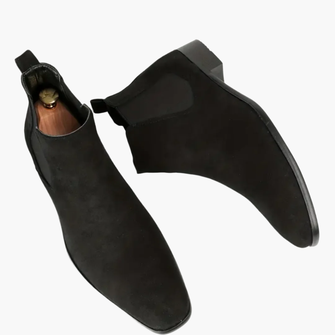 Bottes Chelsea classiques pour homme style polyvalent urbain