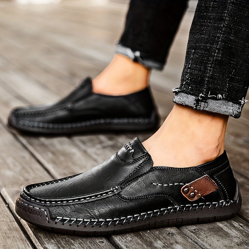 Mocassins décontractés homme style vintage pour usage quotidien