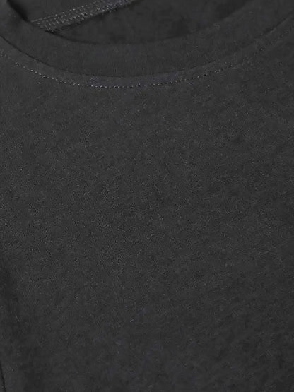 T-shirt graphique décontracté femme slogan humoristique "NOPE not today" style relax