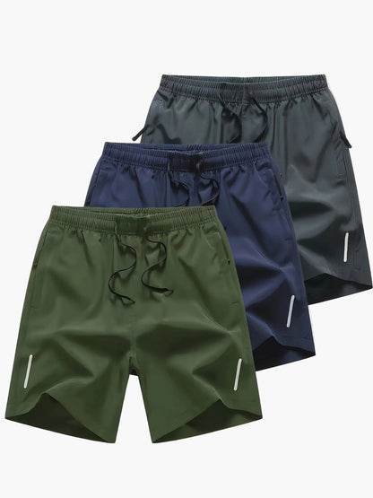 Avslappnade sportshorts för herr – modern och mångsidig stil