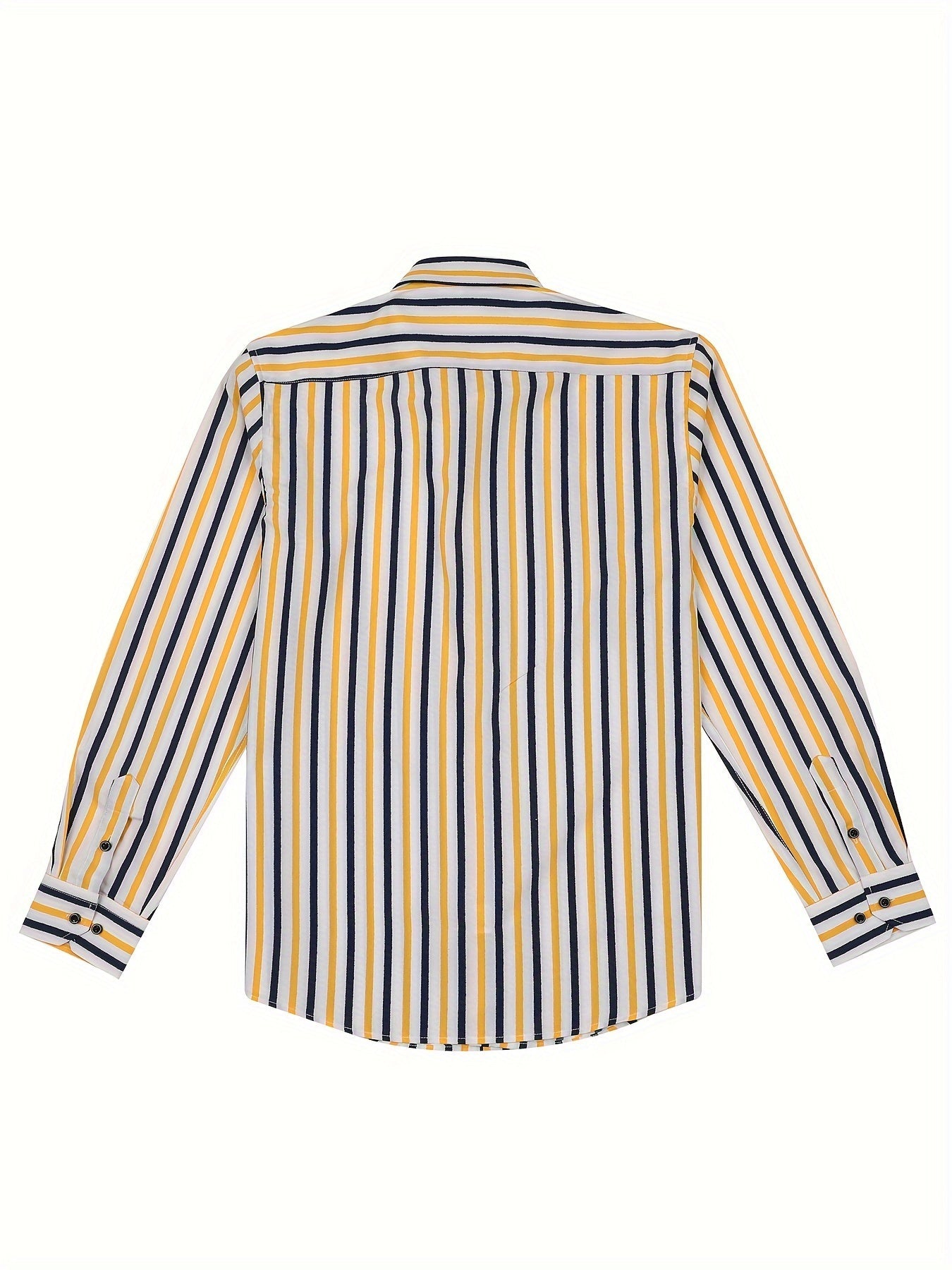 Chemise à rayures style décontracté pour homme – Idéale pour sorties et occasions décontractées