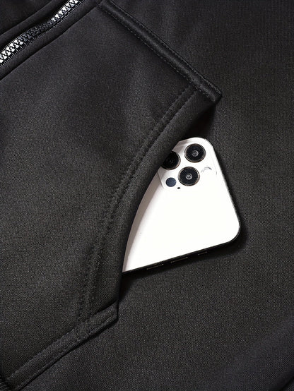 Ensemble survêtement cagoule homme avec motif araignée couleur unie