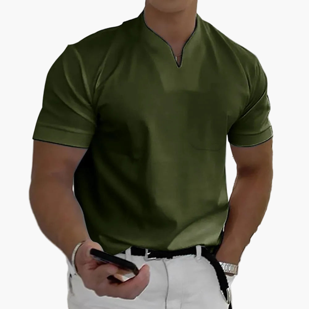 Polo Homme Style Moderne Élégant pour Look Décontracté ou Chic