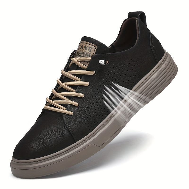 Baskets décontractées homme style urbain moderne à lacets – Sneakers tendance pour usage quotidien
