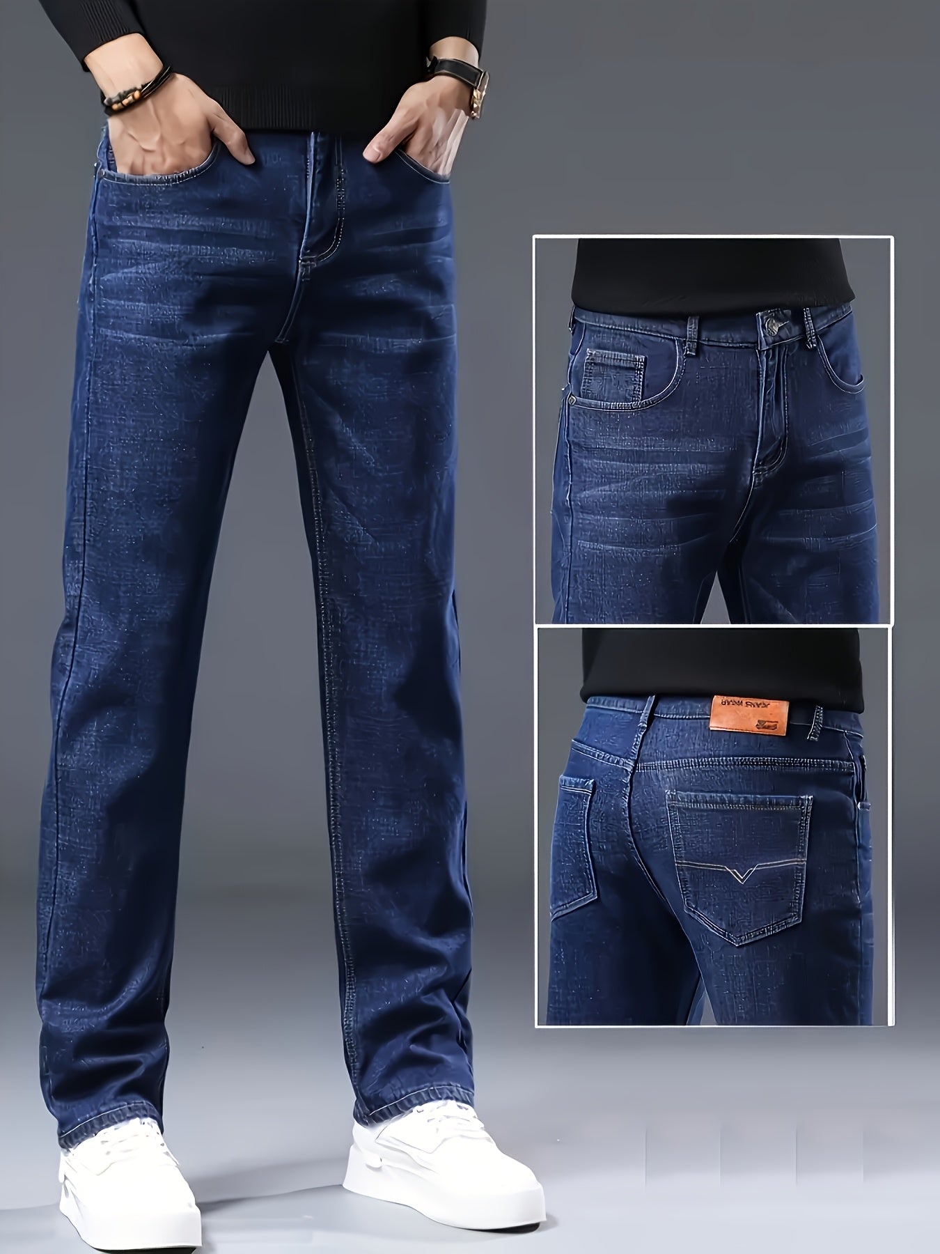 Jeans męskie casual w nowoczesnym stylu na co dzień i weekendy
