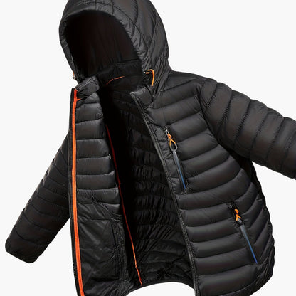 Men's Quilted Jacket Urban Style Versatile for Outdoor Activities