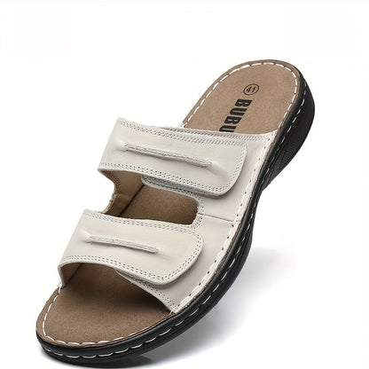 Sandales confort pour homme à enfiler, style décontracté, idéales pour tous les jours