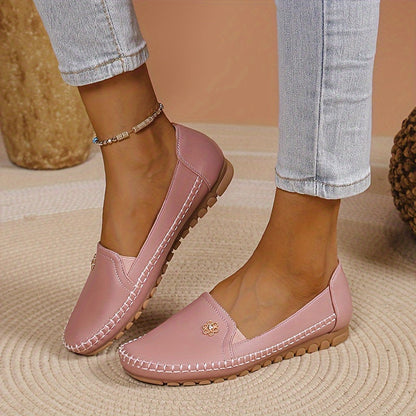 Mocassins décontractés pour femme style penny loafer confort quotidien
