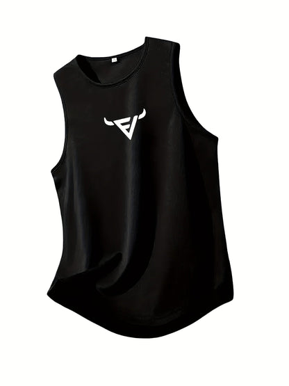 Men's athletic style sports tank top – pack of 5, sleeveless, ideal for training and fitness