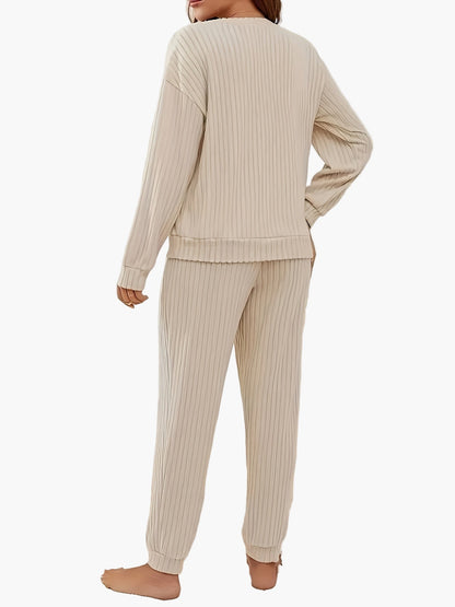 Pigiama Donna Set Loungewear Casual Stile Cocooning per Relax e Casa